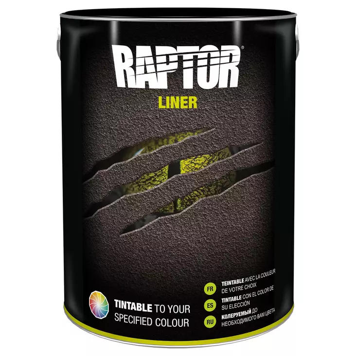 RAPTOR LINER TINTABLE 5L - Pinnoitteet ja lavapinnoitteet - RLT5 - 1