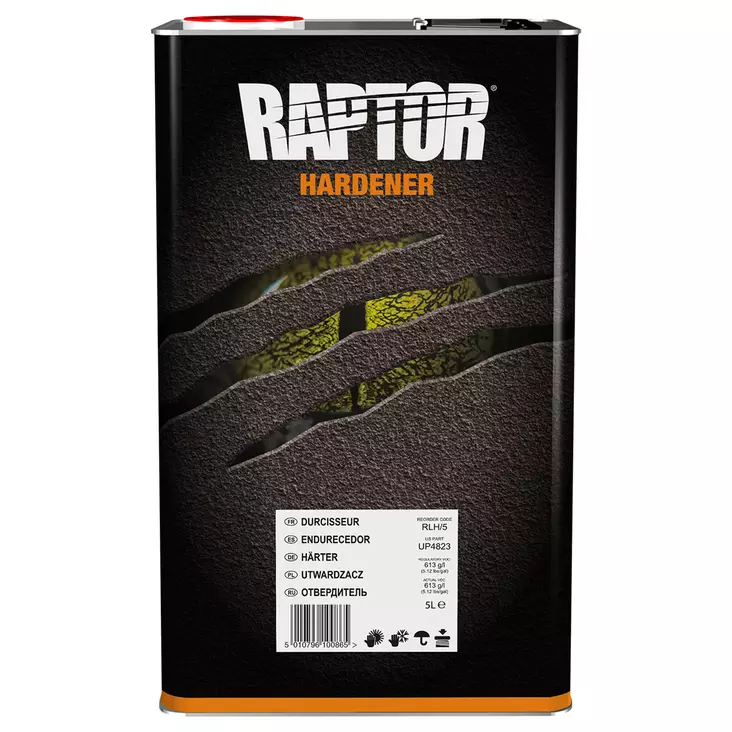 RAPTOR STANDARD HARDENER 5L - Pinnoitteet ja lavapinnoitteet - RLH5 - 1