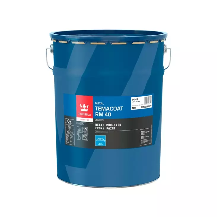 TEMACOAT RM40 PINTAMAALI 10L AST HR5 - Epoksimaalit - 161-10HR5 - 1