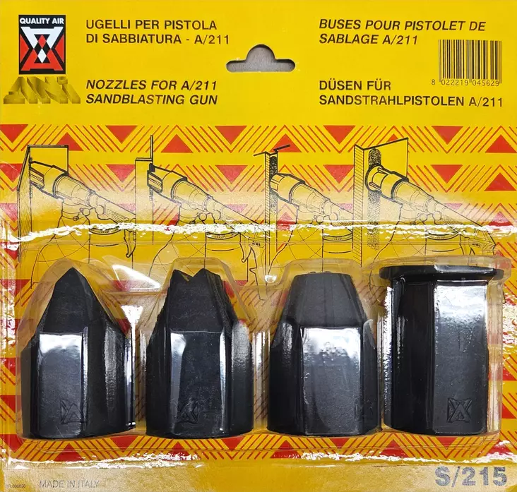 HP-SUUTIN A209 HP-PISTOOLIIN - Hiekkapuhalluslaitteet - V8KOF-A209S6 - 1