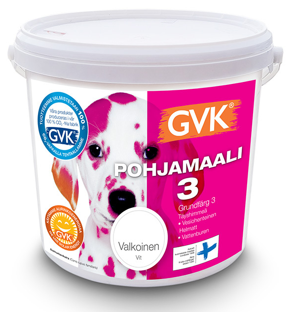 INLINE 3 Pohjamaali valk. 2,7L - Seinämaalit ja pohjamaalit - 42230326 - 1