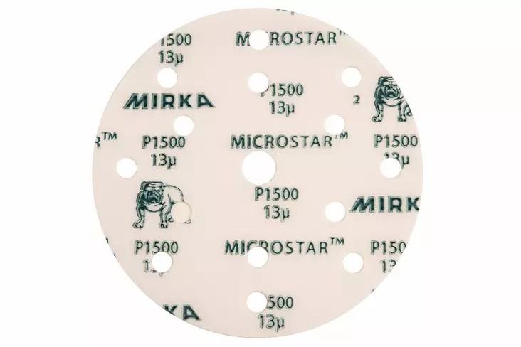MICROSTAR 150mm tarra 15R P2500, 50/pakk - Hiomapyöröt - FM61105096 - 1