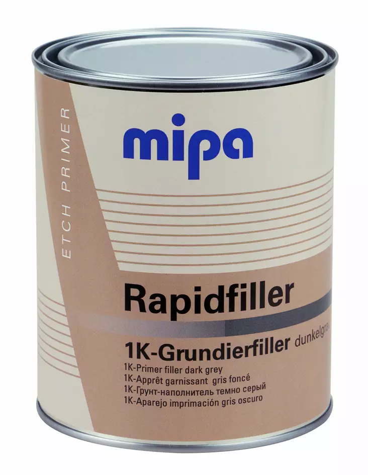 MIPA RAPID FILLER,TUMM.HARM. 3L - Autopohjamaalit, primerit ja hiontavärit - 840106 - 1