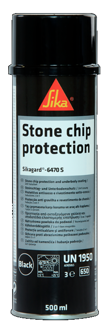 SIKAGARD 6470 MUSTA 500ML SPRAY - Kiveniskumassat - 440216 - 1