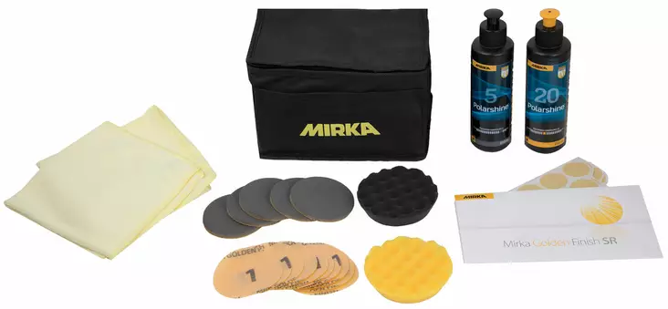 Golden Finish viimeistelysetti 77mm - Kiillotusaineet - KITGOLDEN77 - 1