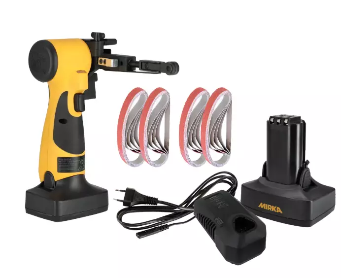MIRKA FBS 13X457 AKKUKÄYTTÖINEN NAUHAHIOMAKONE TARJOUS - Hiomakoneet ja varaosat - KITFBS13457 - 1
