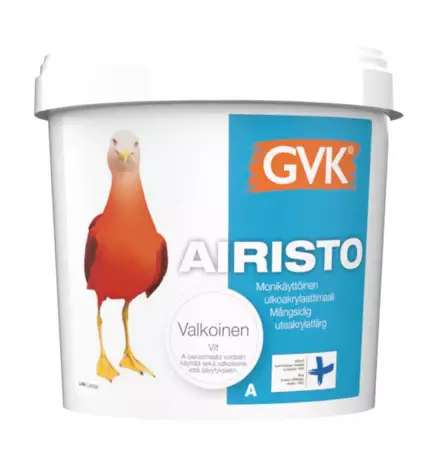 Airisto A-pohja 0,9L - Seinämaalit ja pohjamaalit ulkoseinille - 41510218 - 1