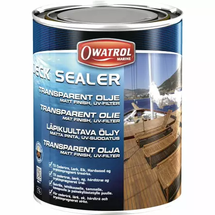 OWATROL DECK SEALER 1L - Veneen puuöljyt ja kyllästeet - 3297970802018 - 1
