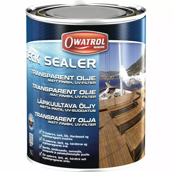 OWATROL DECK SEALER 1L - Veneen puuöljyt ja kyllästeet - 3297970802018 - 1