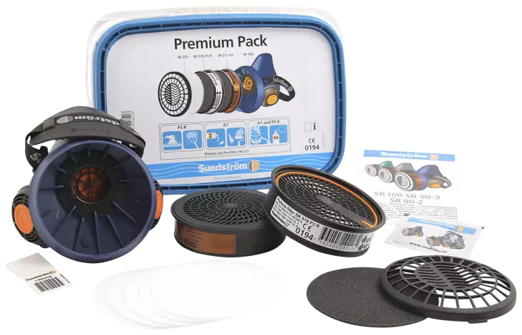 Puolinaamari Sundström SR 100 M/L Premium Pack - Puolimaskit - 553390428 - 1