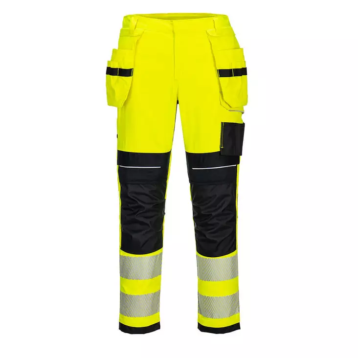 PW3 Liekinkestävät Hi-Vis riipputaskuhousut - Palosuojatut housut - FR407 - 1
