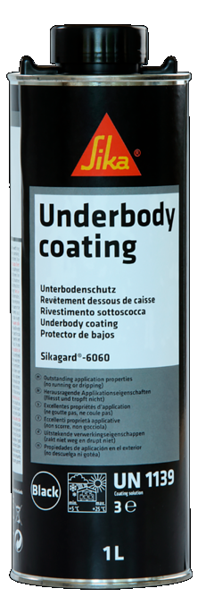 SIKAGARD 6060 MUSTA 1L - Alustamassat - 440118 - 1