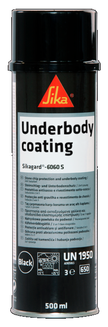 SIKAGARD 6060 MUSTA SPRAY 500ML - Alustamassat - 440218 - 1