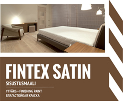 Fintex satin A-pohja 0,9L - Seinämaalit ja pohjamaalit - 5009-0-9 - 1