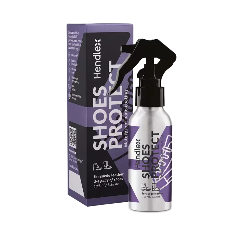 HENDLEX Shoes protect Suede 100ml - Auton pesuaineet ulkopinnoille - FcHH-009 - 1