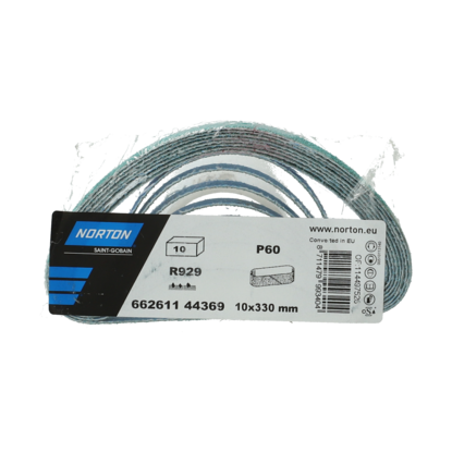 NORTON KERAAMINEN HIOMANAUHA 10x330 R929 P60 - Hiomanauhat ja rullat - 66261144369 - 1