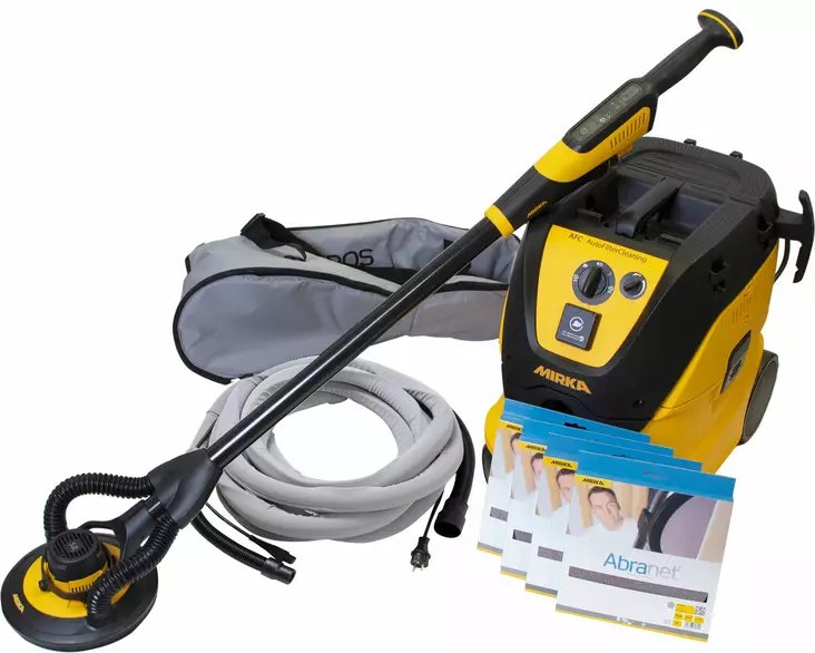 Mirka LEROS 950CV varsihiomakone 225mm sähköhiomak - Epäkeskohiomakoneet - KIT2104MFI - 1