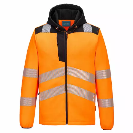 Hi-Vis tekninen fleece huppari - Huomiofleecet - PW335 - 1