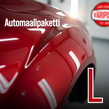 PCT BASE AUTOMAALIPAKETTI LARGE - Auton metalliväripaketit - CSBASEPAKETTIL - 1