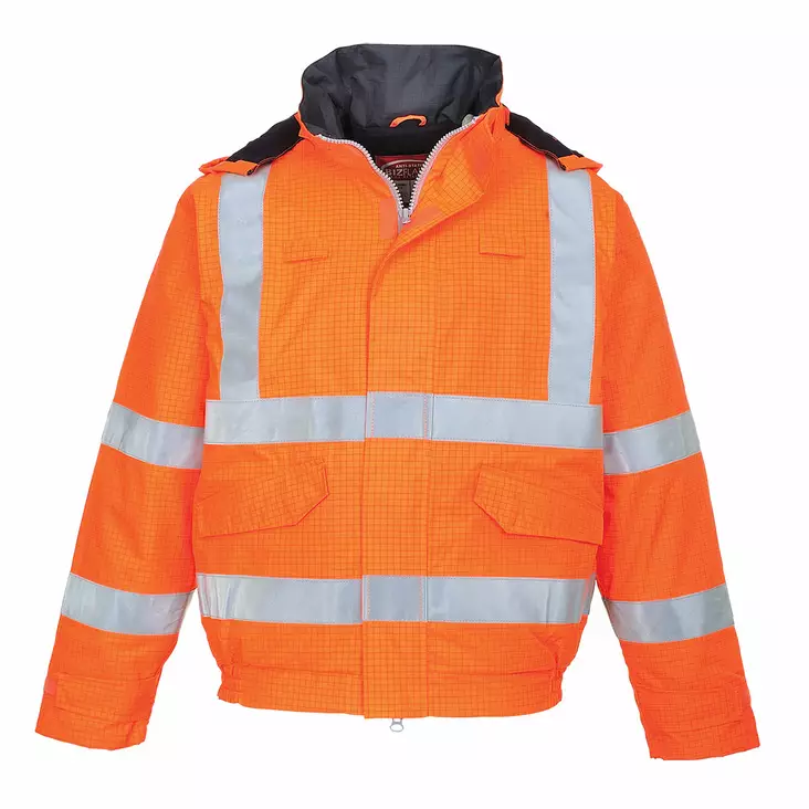 Bizflame Hi-Vis palosuojattu Talvi-Bomber-takki - Palosuojatut takit - S773 - 1