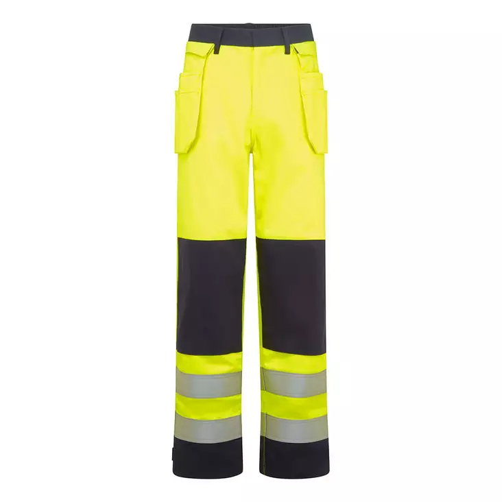 Bizflame Hi-Vis kontrasti FR housut riipputaskuilla - Palosuojatut housut - FR440 - 1