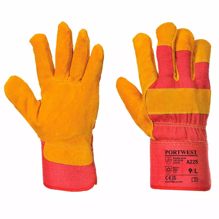 Fleece-vuorattu Rigger käsine - Talvityöhanskat - A225 - 1