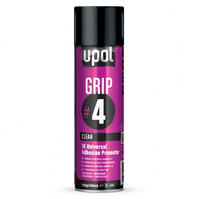 GRIP#4 1K UNIVERSAL ADHESION PROMOTER - Auton erikoisspraymaalit - GRIPAL - 1