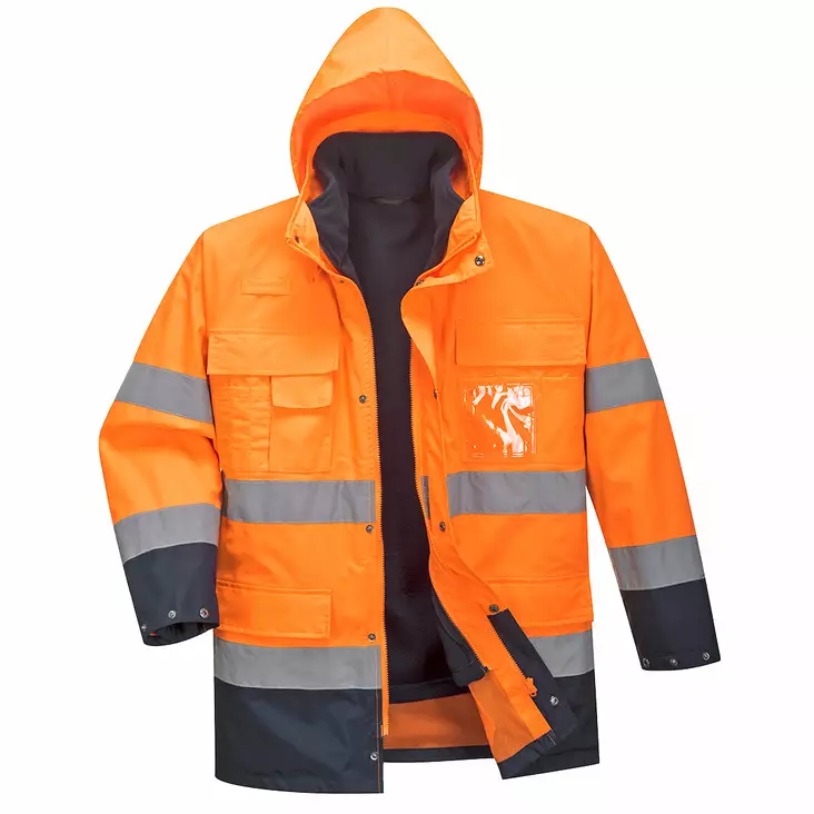 HiVis Lite 3-IN-1 kaksiväritakki. - Huomiotakit - S162 - 1