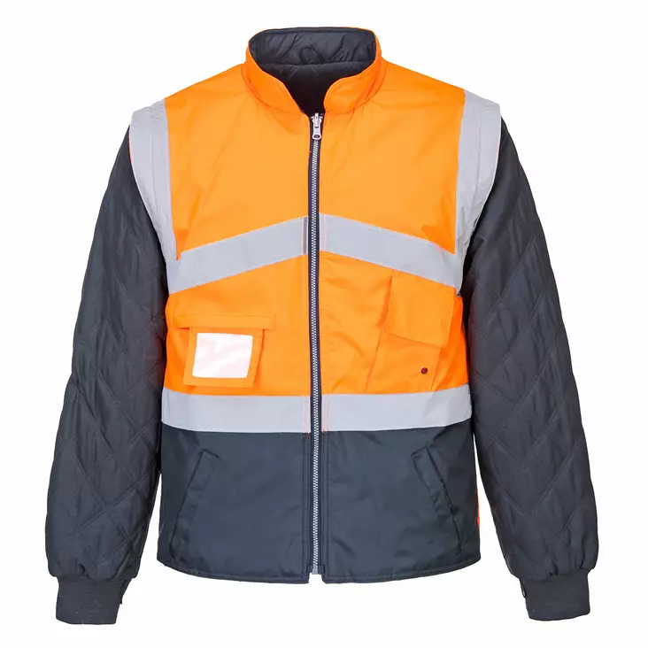 Hi-Vis 2-Sävy Takki- Käännettävä - Huomiotakit - S769 - 1