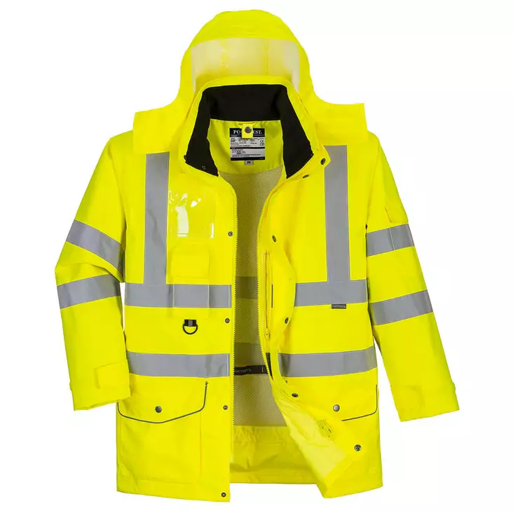 Hi-Vis hengittävä 7-in-1 Traffic takki - Huomiotakit - S427 - 1