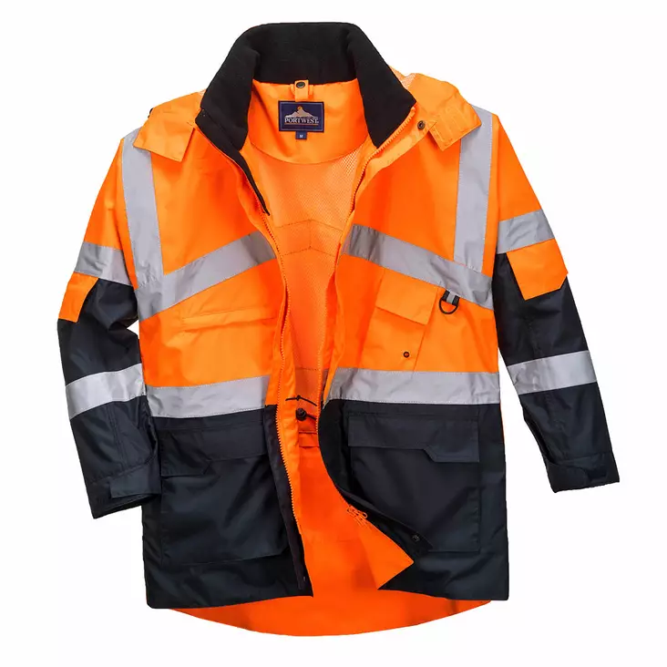 Hi-Vis 2-Sävy Hengittävä takki - Huomiotakit - S760 - 1