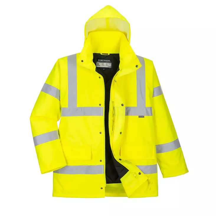 Hi-Vis hengittävä parkatakki - Huomiotakit - S461 - 1