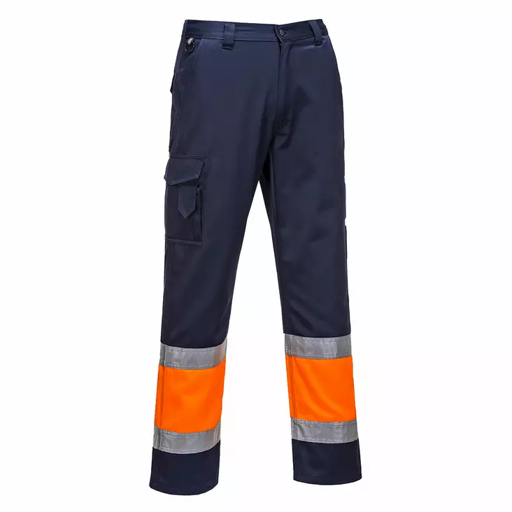 Kaksisävy Hi-Vis Combat-housut - Huomiohousut - E049 - 1