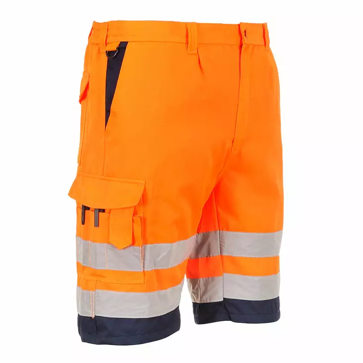Hi-Vis Poly-Puuvilla shortsit - Huomioshortsit - E043 - 1