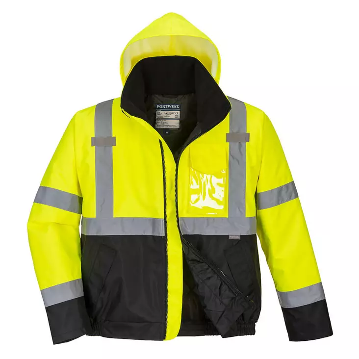 Hi-Vis kaksisävy Bomber-takki - Huomiotakit - S363 - 1