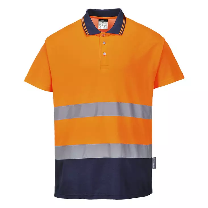 Kaksiväri Cotton Comfort- polo - Huomiopaidat - S174 - 1