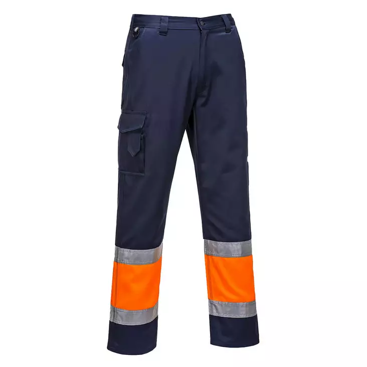 Kevyet Hi-Vis kaksisävy Combat-housut - Huomiohousut - L049 - 1
