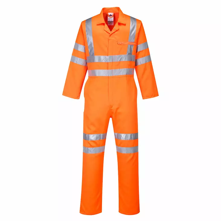 Hi-Vis Polyesteri-Puuvilla Service-haalari - Huomiohaalarit - RT42 - 1
