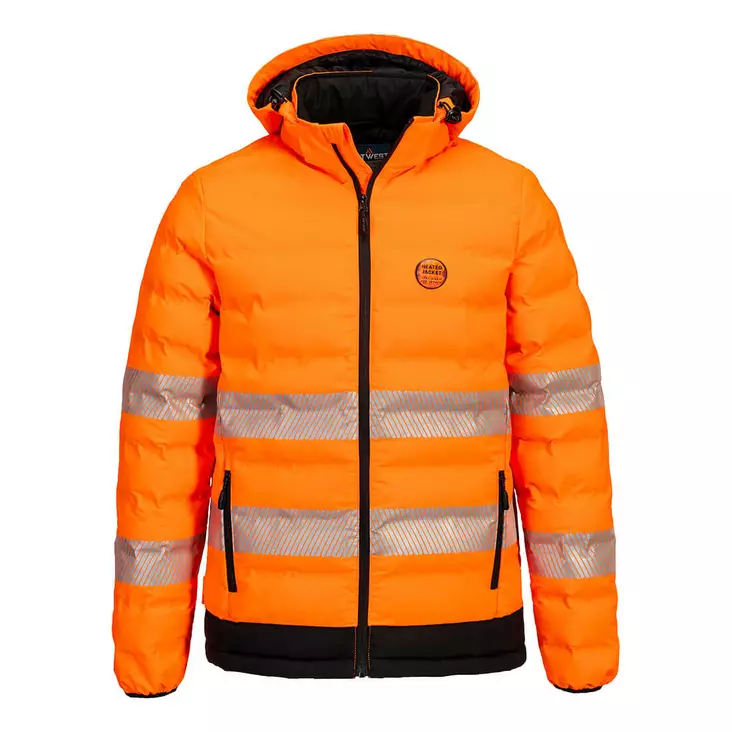 Hi-Vis Ultrasonic lämmitettävä kevyttoppatakki - Työtakit - S548 - 1