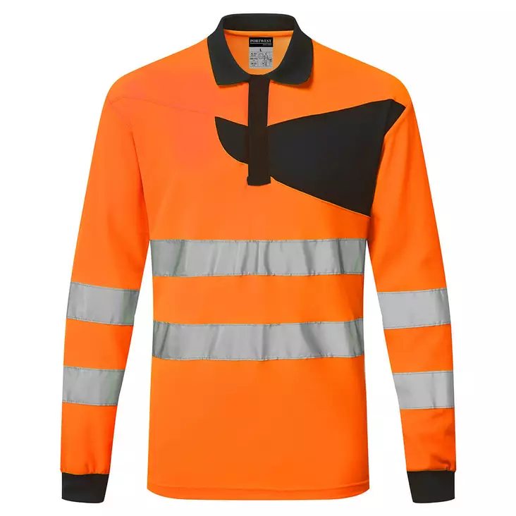 PW2 Hi-Vis Pitkähihainen pikee - Huomiopaidat - PW220 - 1
