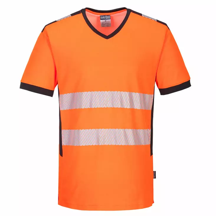PW3 Hi-Vis V-kaulus T-paita - Huomiopaidat - PW310 - 1
