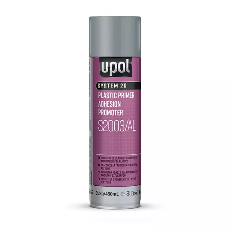 S2003 1K PLASTIC PRIMER AEROSOL 450ML - Auton spray pohjamaali - S2003AL - 1