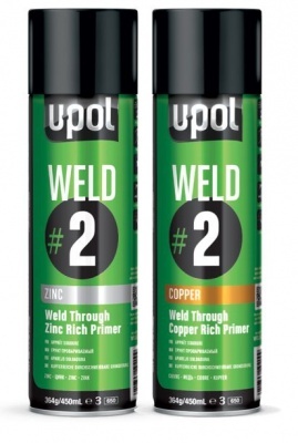 WELD#2 WELD THROUGH ZINC PRIMER - Auton spray pohjamaali - WELDAL - 1