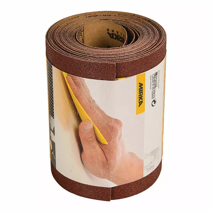 Hiomarulla punainen 93mmx5m P80 - Hiomanauhat ja rullat - 375BQ001803M - 1