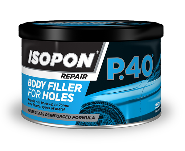 P40 SMALL GLASS FIBRE PASTE KIT 250ML - Lasikuitukitit - P40S - 1