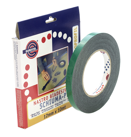 2-PUOL-TEIPPI 12 MM 10M - 2-Puoliset teipit - P-6FT1210MU - 1