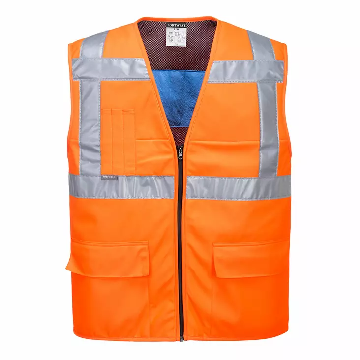 Hi-Vis Cooling Vest - Huomioliivit - CV02ORRXX3X - 1