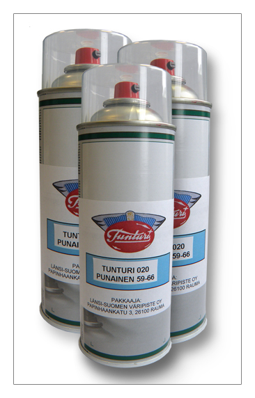 TUNTURI MOPOJEN VÄRIT SPRAY - Tunturi mopojen maalit - TUNTURISPRAY - 1